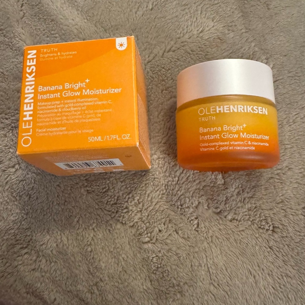 Ole Henriksen Banana Bright Instant Glow Moisturizer Moisturizer 1.7 Fl Oz NIB!